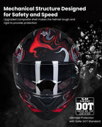 ILM Full Face Motorcycle Helmet Model Z501 - Hot Sale