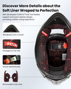 ILM Full Face Motorcycle Helmet Model Z501 - Hot Sale