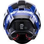 ALPINESTARS  Supretech R10 Helmet - 22.06 - Arius - Gloss Black/White/Blue - Medium 8203926-1647-M