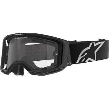 ALPINESTARS GOGGLES Vision 8 Goggle - Corp - Black - Clear 5100825-1425 - Goggles