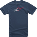 ALPINESTARS Ageless Fade T-Shirt - Navy - Large 1232-72202-70-L