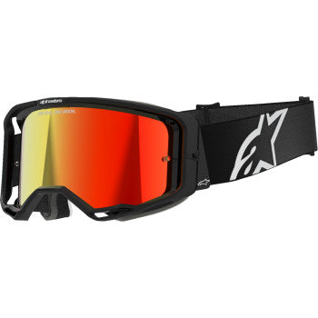 ALPINESTARS GOGGLES Vision 8 Goggle - Corp - Black - Red Mirror 5101625-1446 - Goggles