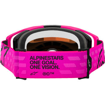 ALPINESTARS GOGGLES Vision 8 Goggle - Corp - Pink - Red Mirror 5101625-3083 - Goggles