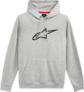 ALPINESTARS Ageless Pullover Hoodie - Heather Gray/Black - 2XL 12125132011262X