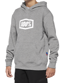 100% Youth Icon Hoodie - Gray - XL 20030-00007