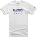 ALPINESTARS USA Again T-Shirt - White - Medium 12137261020M