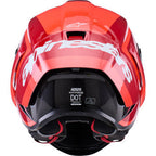 ALPINESTARS  Supretech R10 Helmet - 22.06 - Arius - Gloss - Black/White/Double Red - XL  8203926-1683-XL