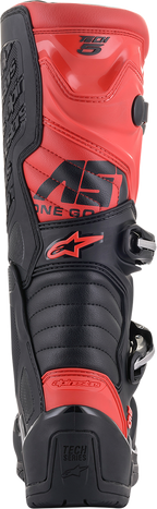 ALPINESTARS Tech 5 Boots - Black/Red- US 12 2015015-13-12