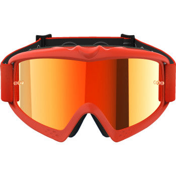 ALPINESTARS GOGGLES Youth Vision Goggle - Corp - Orange - Red Mirror 5140225-480 - Goggles