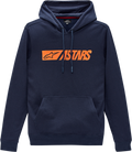 ALPINESTARS Reblaze Hoodie - Navy/Orange - Medium 1213516607032M