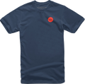 ALPINESTARS Faster T-Shirt - Navy - 2XL 1232-72208-702X