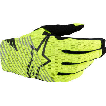 ALPINESTARS Radar Pro MX Gloves - Fluo Yellow - Small 3560325-55-S - Gloves