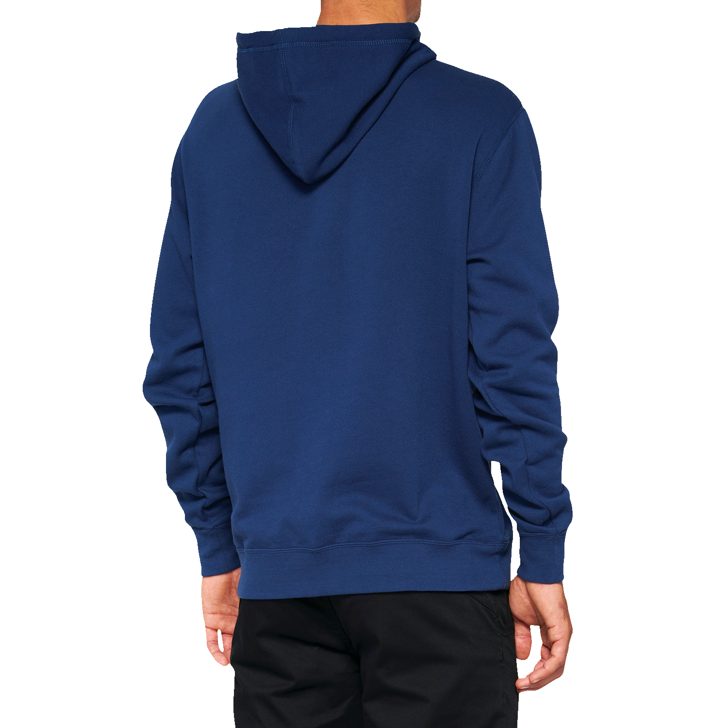 100% Icon Pullover Hoodie - Navy - Large 20029-00027