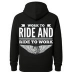 Quotes Biker Hoodie