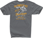 ALPINESTARS Speedway T-Shirt - Charcoal - Medium 12137260018M