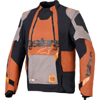 ALPINESTARS Jacket Halo Pro Ds Xf Lmntd Wlnt/Rust/Blk 3x 3200426-9279-3X