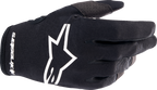 ALPINESTARS Youth Radar Gloves - Black - Small 3541823-10-S