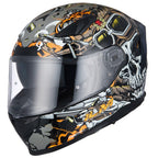 ILM Full Face MIPS Motorcycle Helmet Model 129M