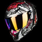 ILM Full Face Motorcycle Helmets Racing Helmet Model MF509 - Ronin-red / Small - Hot Sale