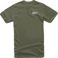 ALPINESTARS Painted T-Shirt - Military Green - XL 1232-72224690XL