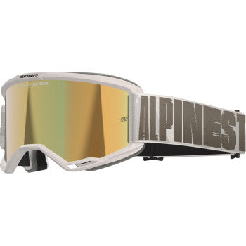 ALPINESTARS GOGGLES Vision 5 Goggle - Hollow - Wind - Gold Mirror 5102225-7311 - Goggles