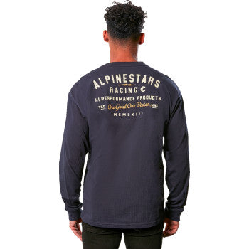 ALPINESTARS REP Long-Sleeve T-Shirt - Dark Navy - Medium 123371400701M