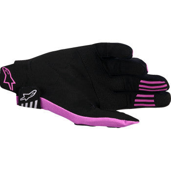 ALPINESTARS Techstar Gloves - Black/Light Gray/Purple - Large 3560125-1568-L - Gloves