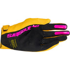 ALPINESTARS Supertech MX Gloves - Gold/Black/Fluo Pink - 3XL 3560526-5005-3X