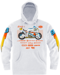 ICON Gixxer Johnny Hoodie - White - XL 3050-6893