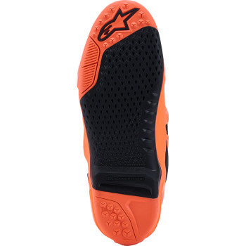 ALPINESTARS Tech 10 Supervented Boots - Fluorescent Orange/Black/White - US 11 / EU 45.5 2010520-4512-11