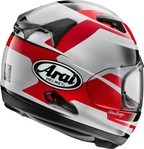 ARAI HELMETS ARAI Helmets Quantum-X Helmet - Steel Red Small - Enhanced Safety and Comfort for Wide-Headed Riders