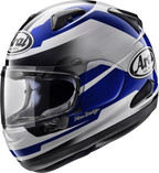 ARAI HELMETS, ARAI Helmets Quantum-X Steel Blue 2XL Helmet with VAS-Max Vision Shield and Pinlock MaxVision