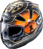 ARAI HELMETS, ARAI Helmets Corsair-X Dani Samurai-2 Black 2XL - Advanced Motorcycle Helmet with Enhanced Ventilation and Durable Construction