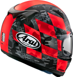 ARAI HELMETS, ARAI HELMETS Regent-X Helmet - Patch - Red Frost - XS (Part Number: 0101-15833)