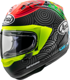 ARAI HELMETS, ARAI HELMETS Corsair-X Tatsuki Frost 2XL Motorcycle Helmet - Advanced Ventilation & Safety Features