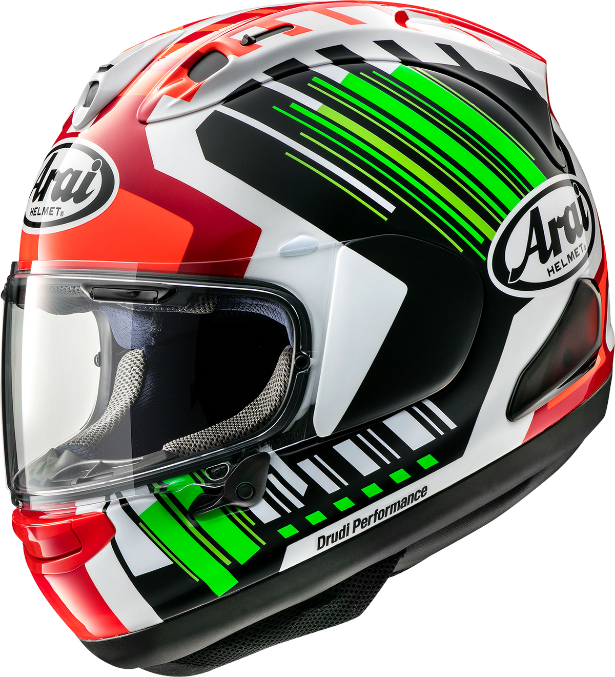 ARAI HELMETS ARAI Helmets Corsair-X Rea-6 Green XS – Advanced Motorcycle Helmet with Superior Ventilation and