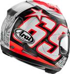 ARAI HELMETS, ARAI Helmets Corsair-X Nicky Reset Frost 2XL Motorcycle Helmet, Part #0101-15900