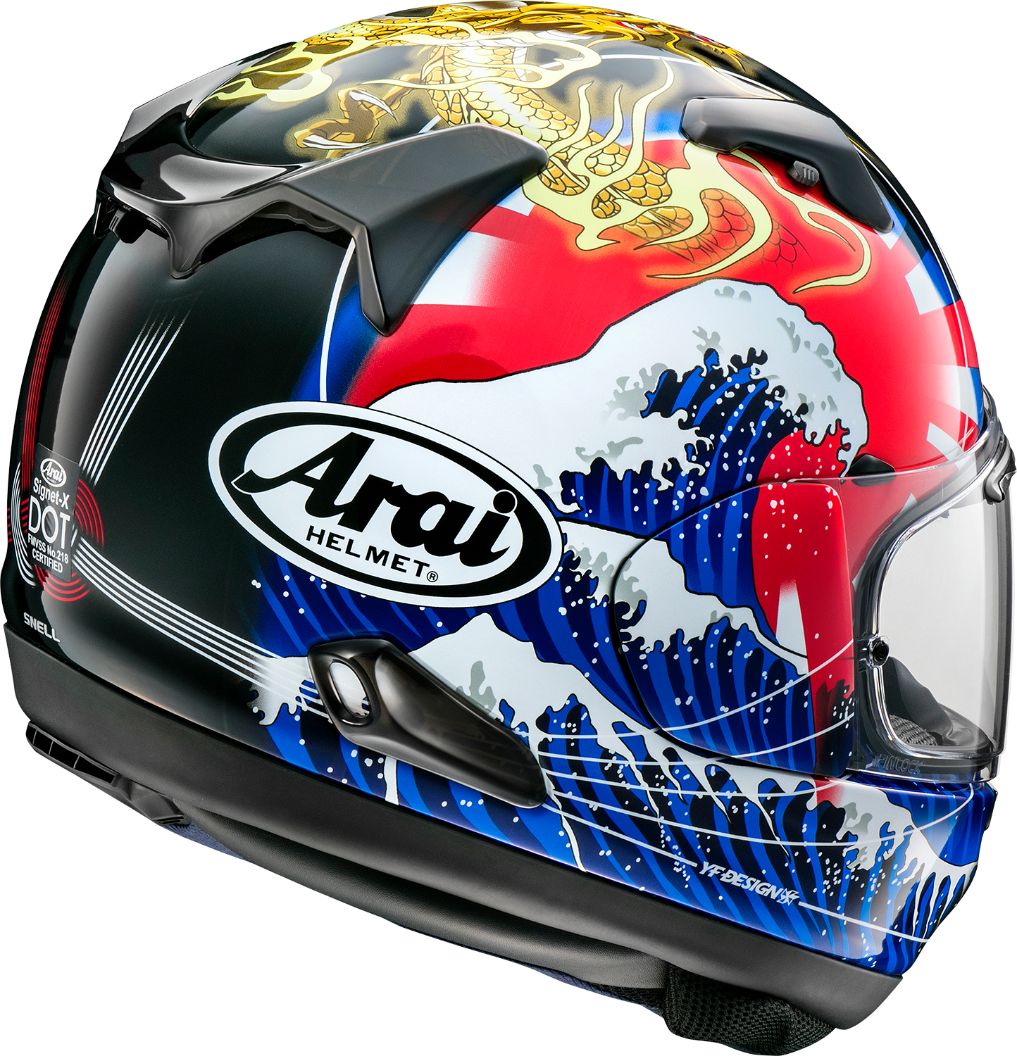 ARAI HELMETS, Arai Helmets Signet-X Helmet - Oriental 2 - XS by Arai Helmets, Part No. 0101-15959