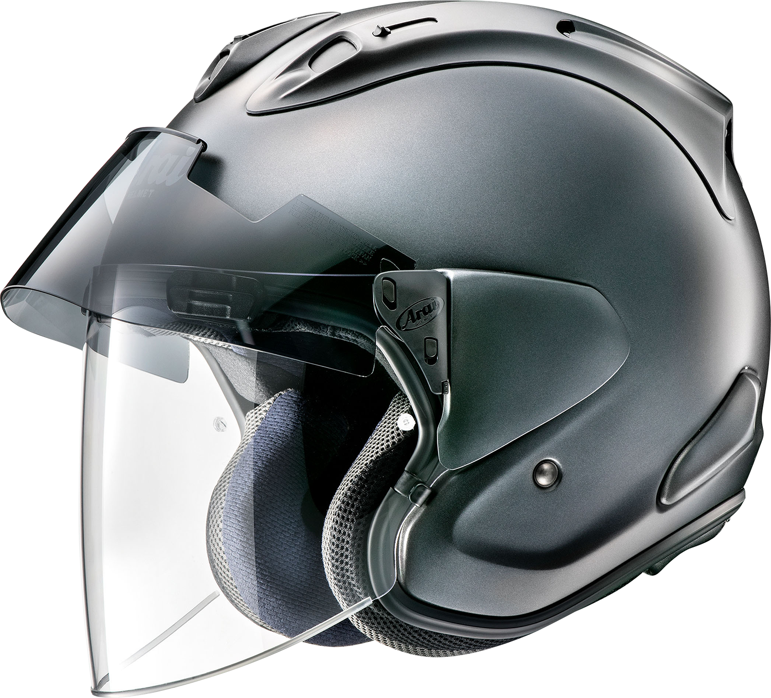 ARAI HELMETS, Arai Helmets Ram-X Helmet - Gun Metallic Frost - XL (Part Number 0104-2926)