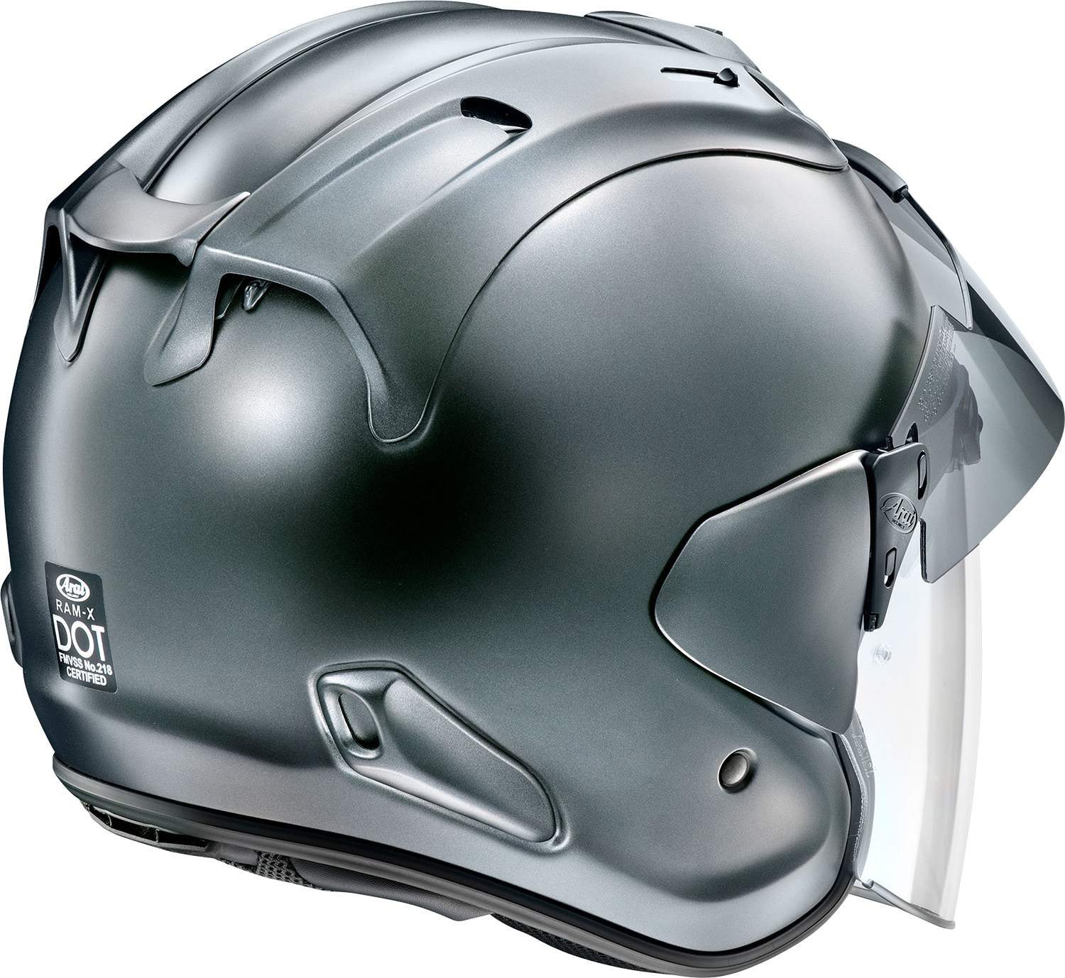 ARAI HELMETS, Arai Helmets Ram-X Helmet - Gun Metallic Frost - XL (Part Number 0104-2926)