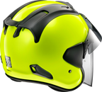ARAI HELMETS, Arai Helmets Ram-X XL Fluorescent Yellow Helmet with VAS-Z Shield System