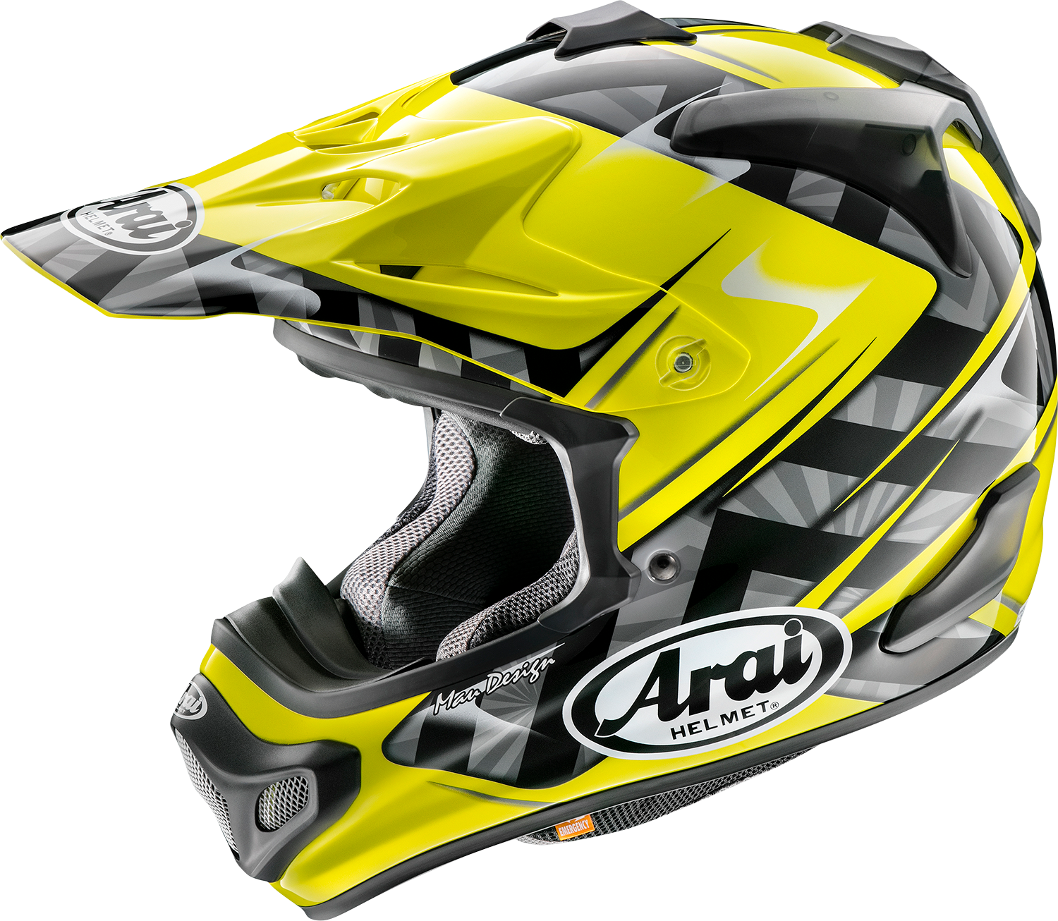 ARAI HELMETS, ARAI HELMETS VX-Pro4 Scoop Helmet - Yellow, XS | Model 0110-8196