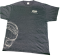 ARAI HELMETS, ARAI HELMETS Arai Helmet T-Shirt - Dark Heather Gray, Large (Part #121565)