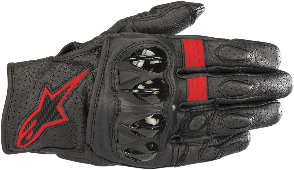 ALPINESTARS Celer V2 Gloves - Black/Fluo Red - 3XL 3567018-1030-3X - Gloves
