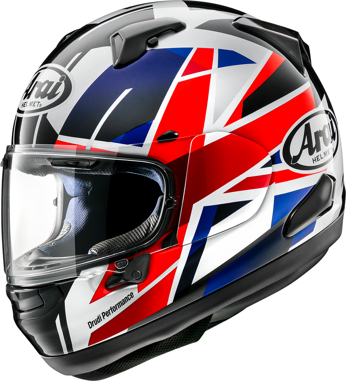 ARAI HELMETS ARAI HELMETS Signet-X Helmet with VAS Shield System - Flag UK XS (Part No. 0101-16191)