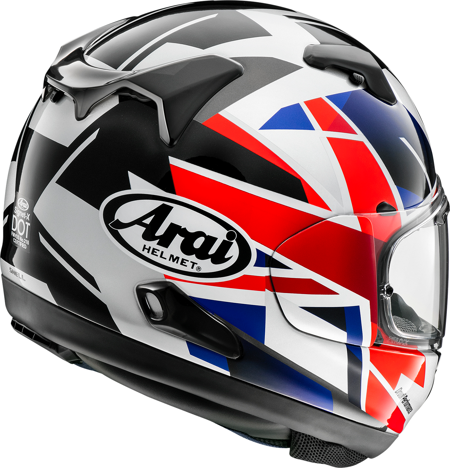 ARAI HELMETS, ARAI HELMETS Signet-X Helmet - Flag UK - 2XL (Part No. 0101-16196)