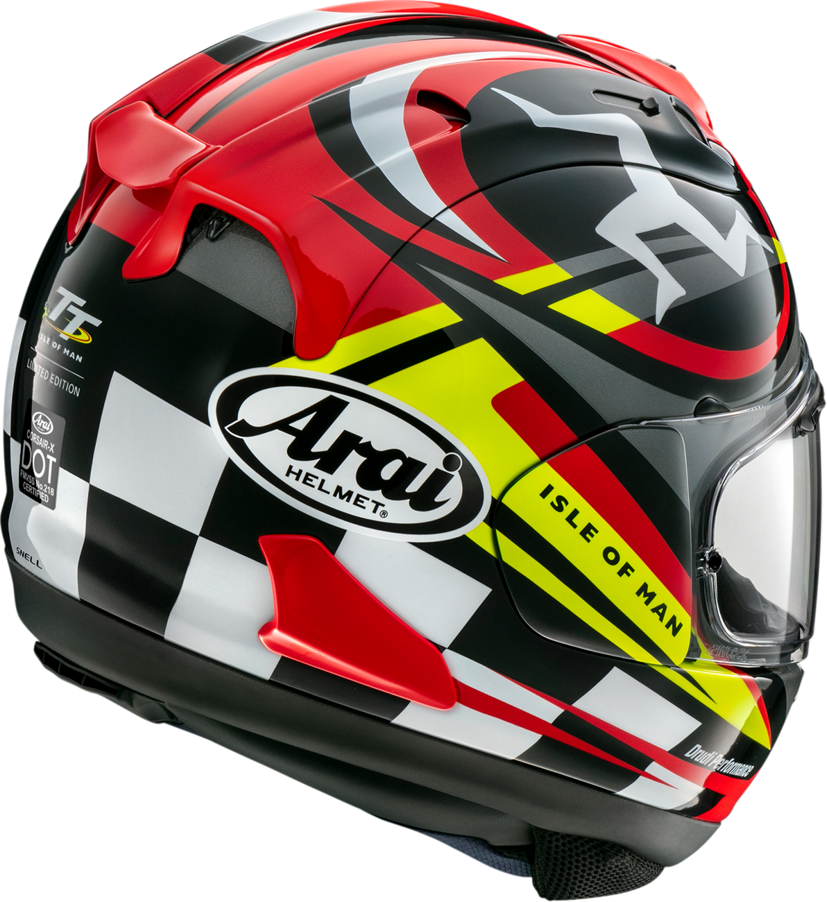 ARAI HELMETS, ARAI HELMETS Corsair-X Isle of Man TT 2023 Helmet - Small, Part Number 0101-16209