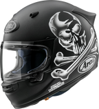 ARAI HELMETS ARAI HELMETS Contour-X Jolly Roger Helmet 2XL with Integrated Logo Duct and Aerodynamics