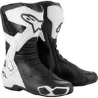ALPINESTARS SMX-6 V3 Vented Boots - Black/White - US 12/EU 47 2223225-21-47