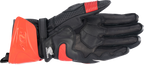 ALPINESTARS Honda GP Pro R3 Gloves - Black/Bright Red/Blue - 2XL 3556223-1317-2X - Gloves